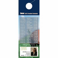 Denver Pro Football Schedule Door Hanger (4"x11")